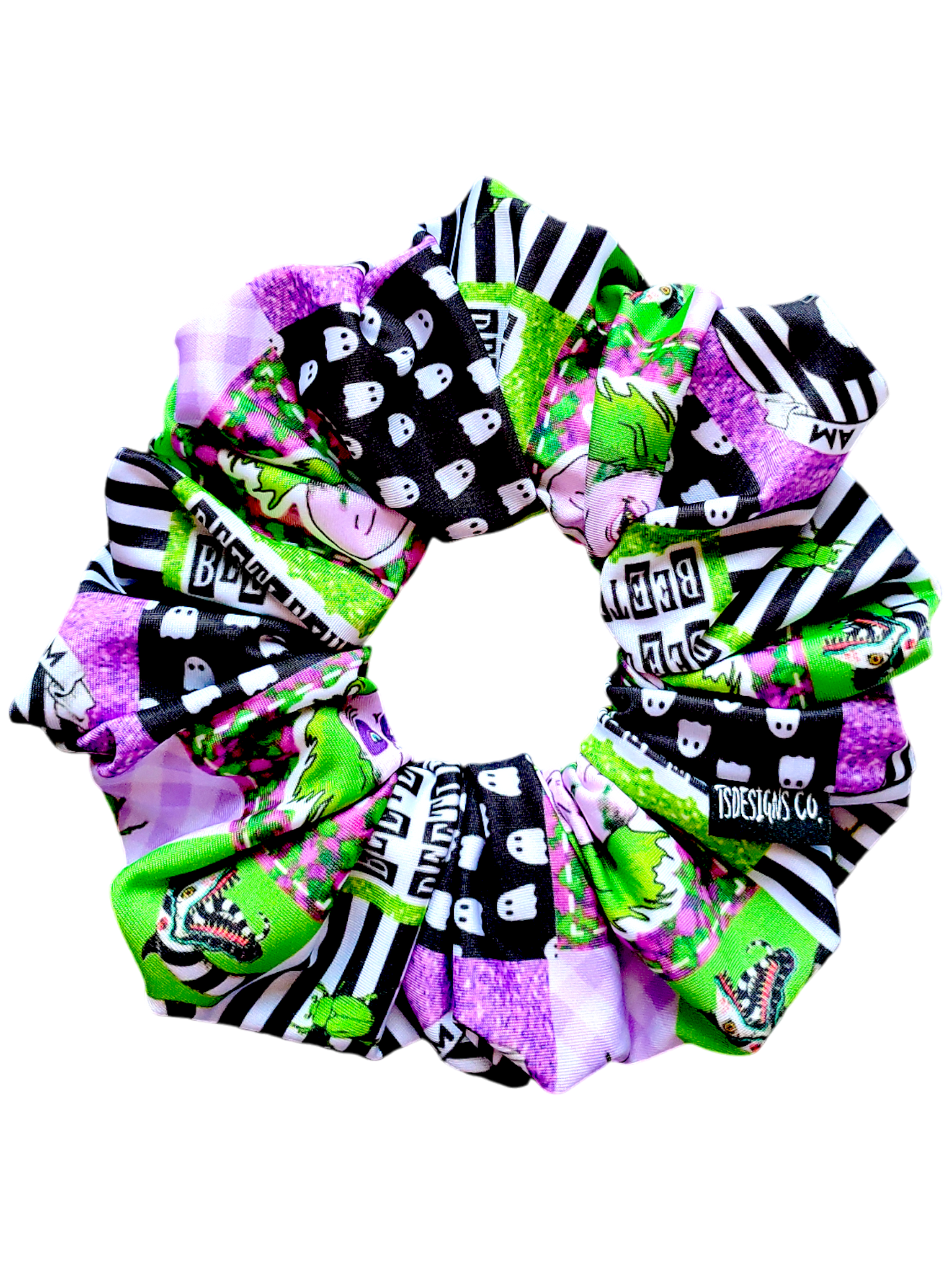 LARGE Tim Burton | Green, Purple, Ghosts & Beetlejuice