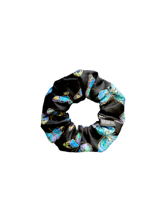 MINI Black with Blue Butterflies