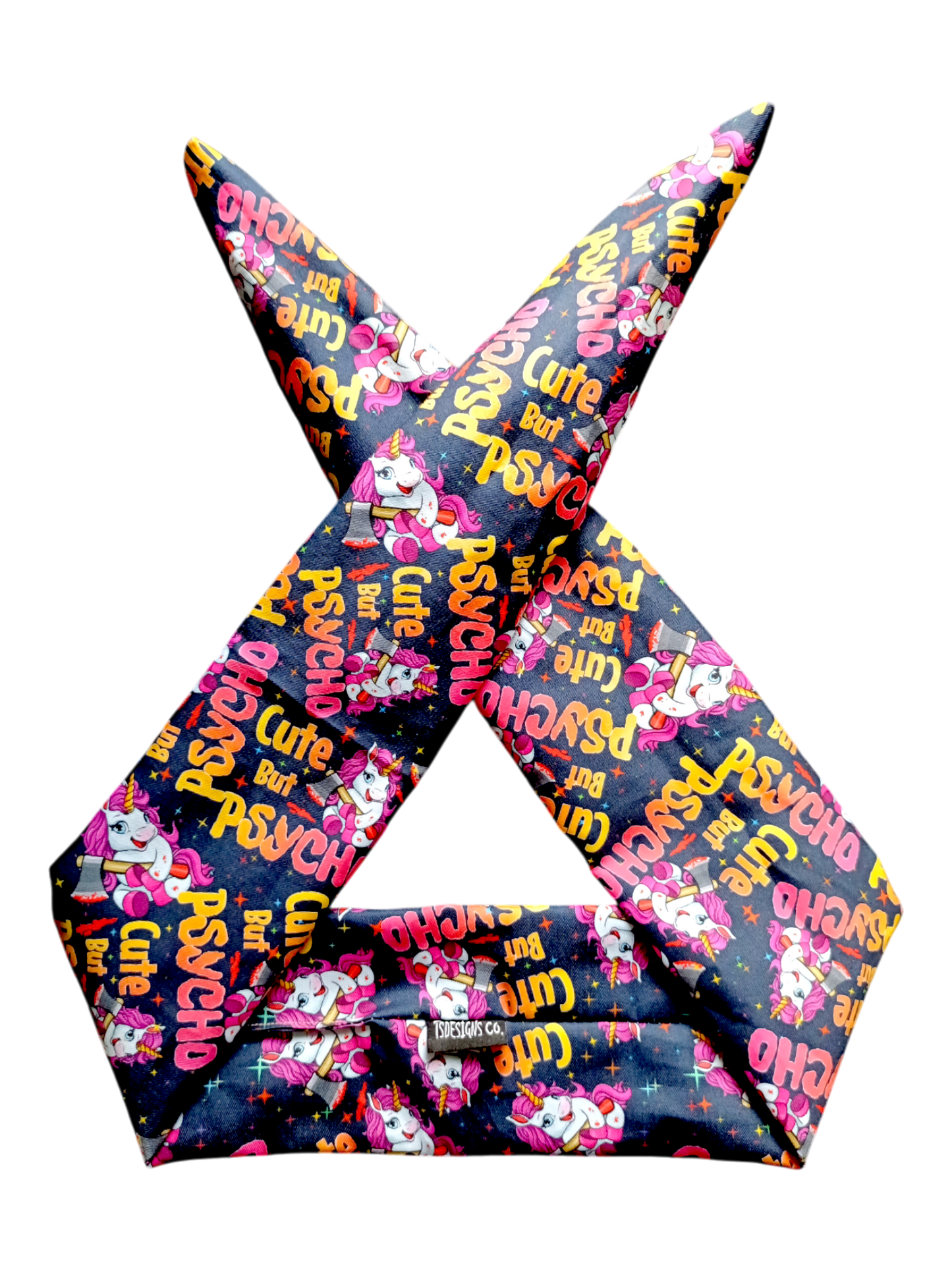 BETTY BOO BANDS™ WIRED HEADWRAP | 18+ Swear Band | Unicorn | Cute But Psycho