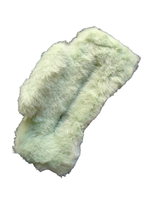 HAIR CLAW | Fluffy Green