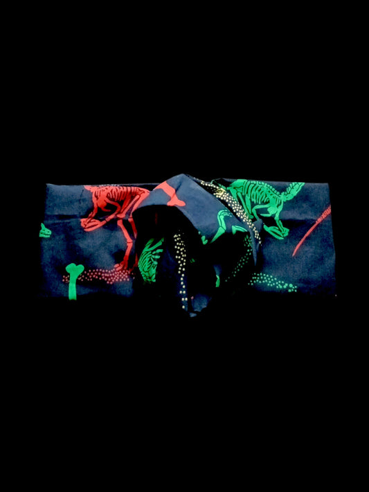 BETTY BOO BANDS™ WIRED HEADWRAP | Skele Dinosaurs