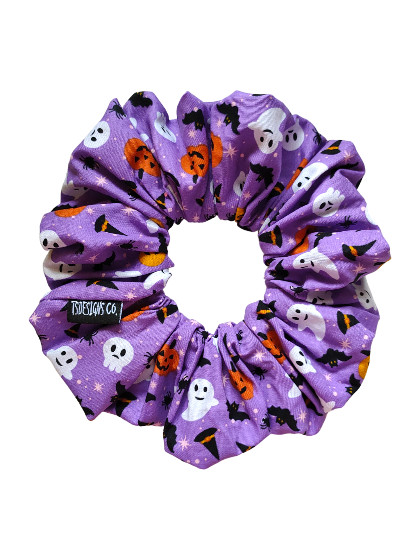 LARGE Halloween | Bats, Boo & Pumpkins Purple