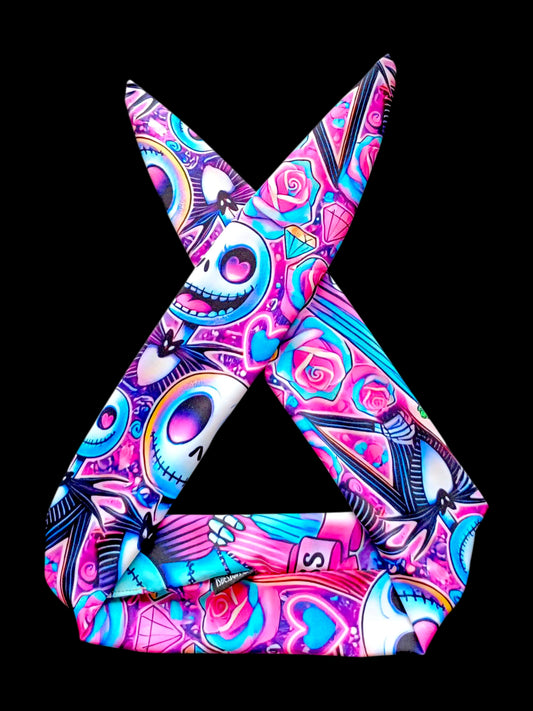 BETTY BOO BANDS™ WIRED HEADWRAP | NB4C | Neon Lycra Custom Style