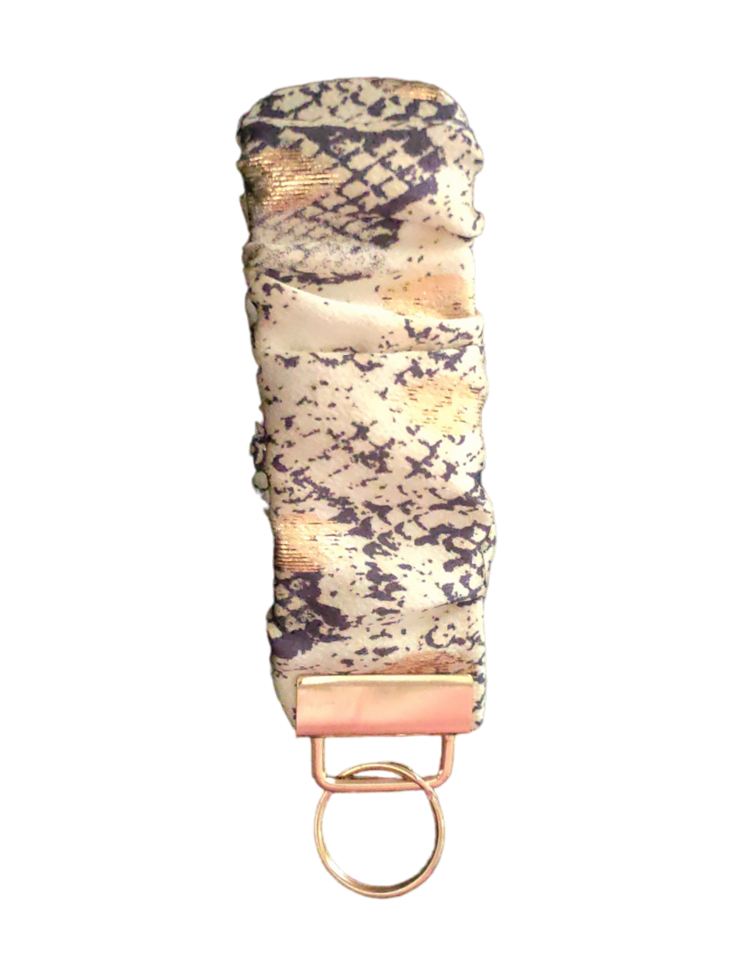 SCRUNCHIE KEY WRISTLET Satin Snake