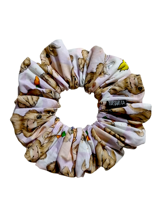 LARGE Easter Highland Cow | Pink