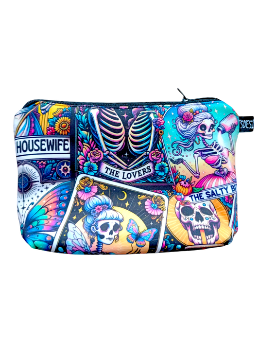 MAKEUP BAG Swear | Tattoo Tarot Cards