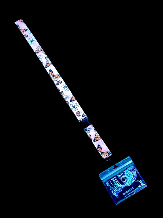 LANYARD Butterflies | Pink