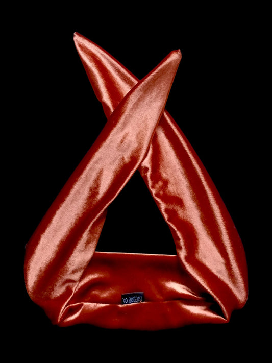 BETTY BOO BANDS™ WIRED HEADWRAP | Velvet Terracotta