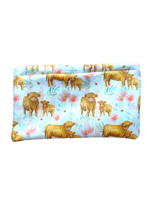 ZIPLESS STORAGE POUCHES | Highland Cow Mum & Baby