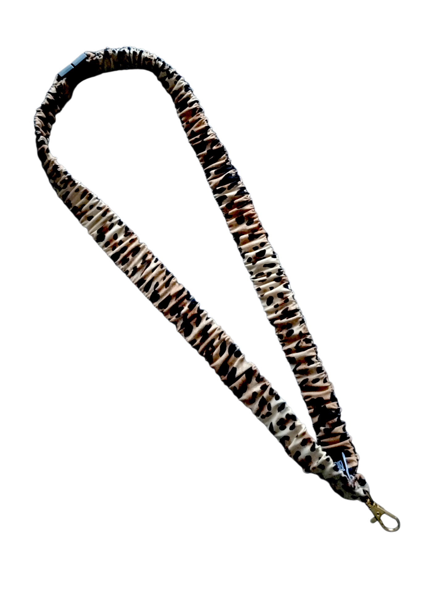 SCRUNCHIE LANYARD | Leopard