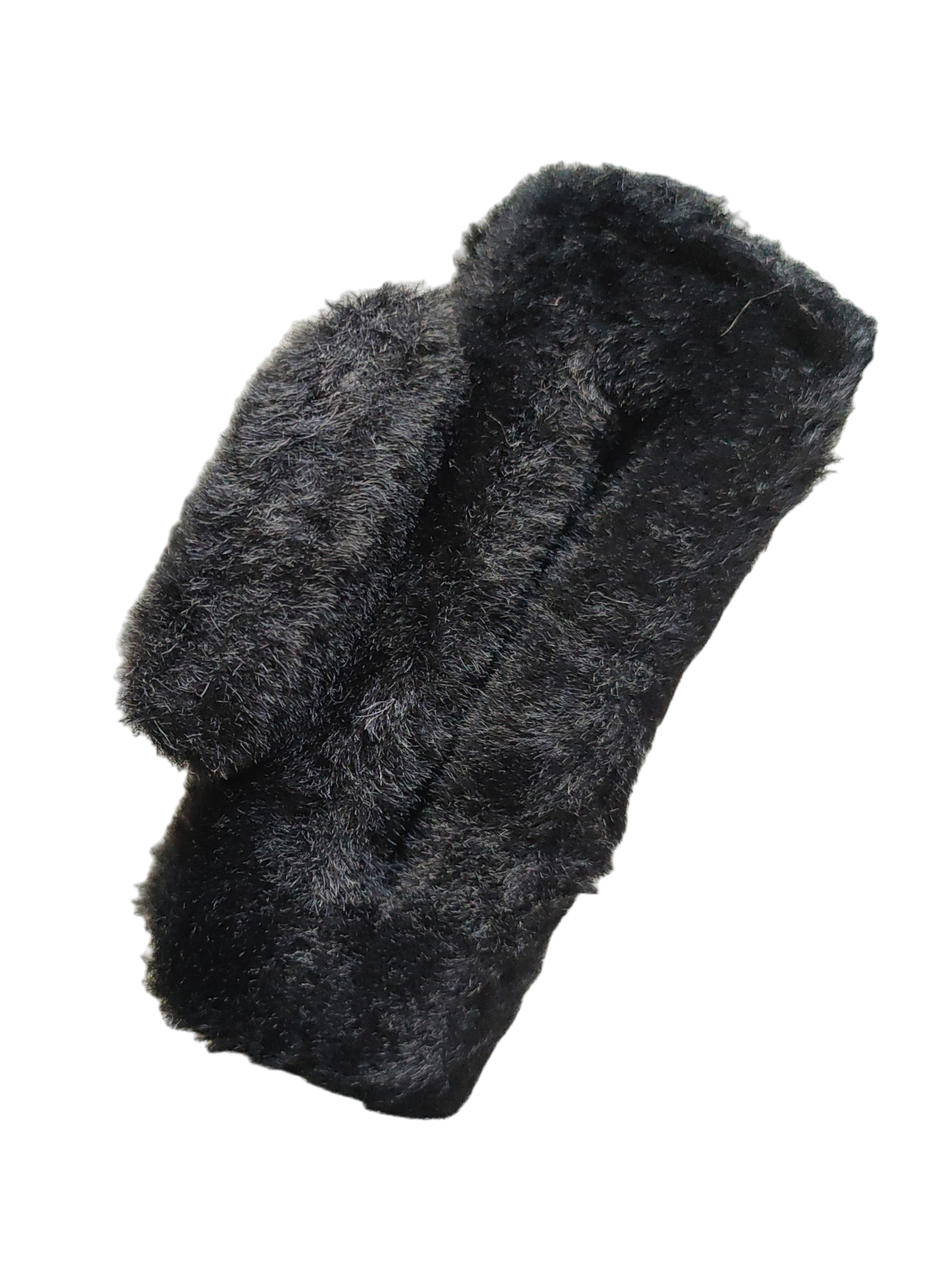 HAIR CLAW | Fluffy Black