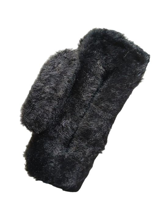 HAIR CLAW | Fluffy Black