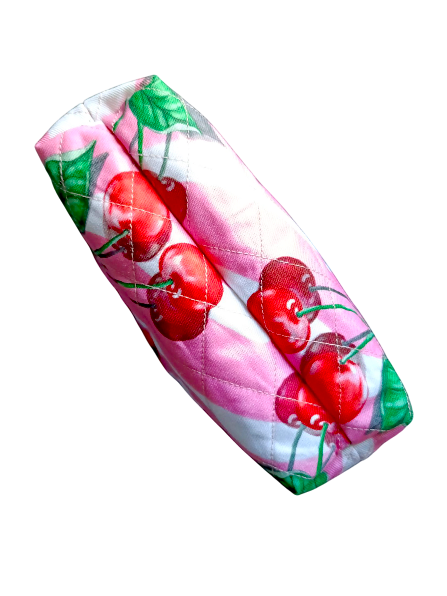 MAKEUP BAG Quilted Cherry Pop