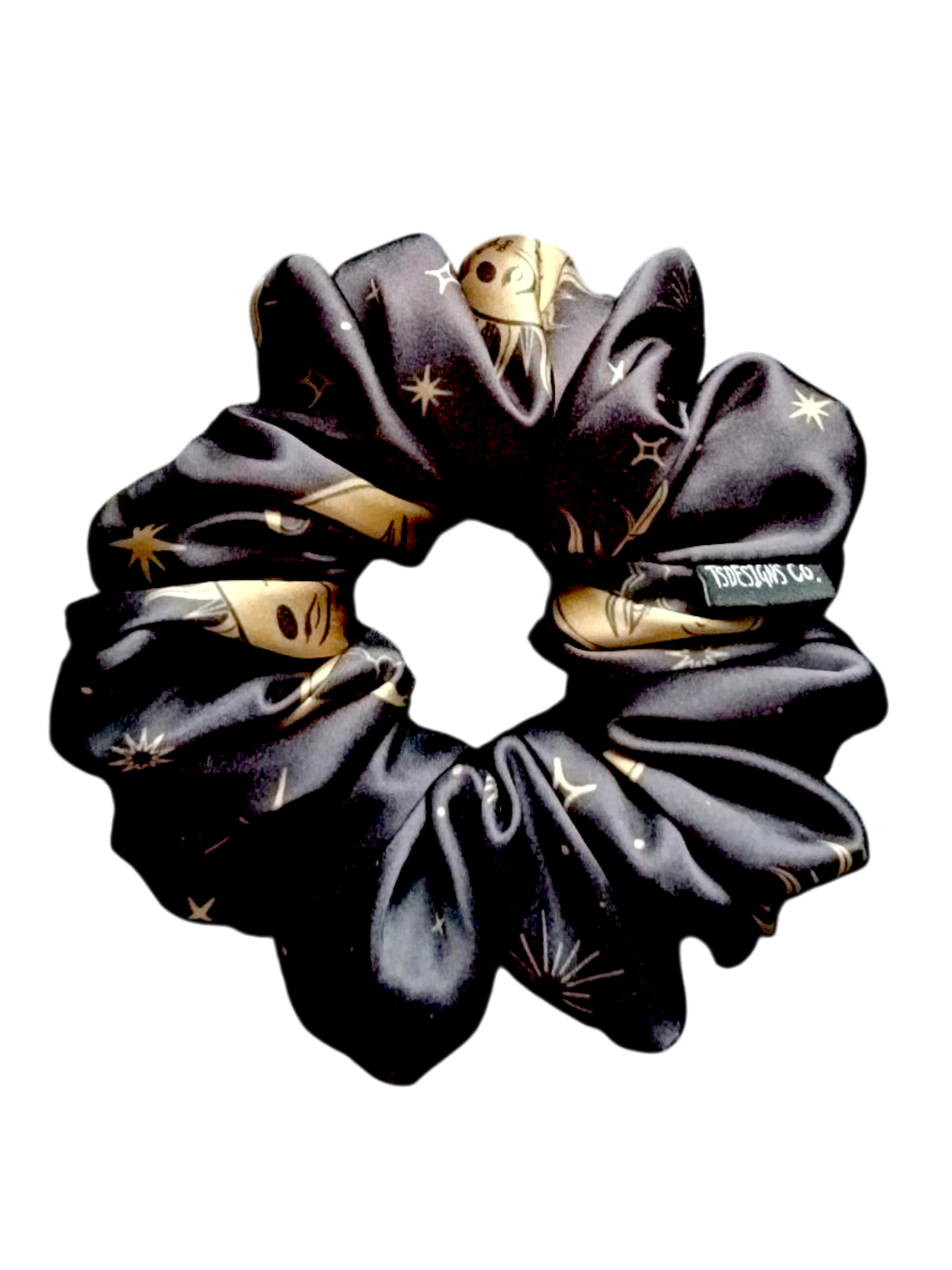 LARGE Satin Sun & Moon | Black & Gold