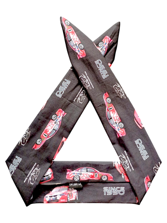 BETTY BOO BANDS™ WIRED HEADWRAP | Racing Car | Black & Red