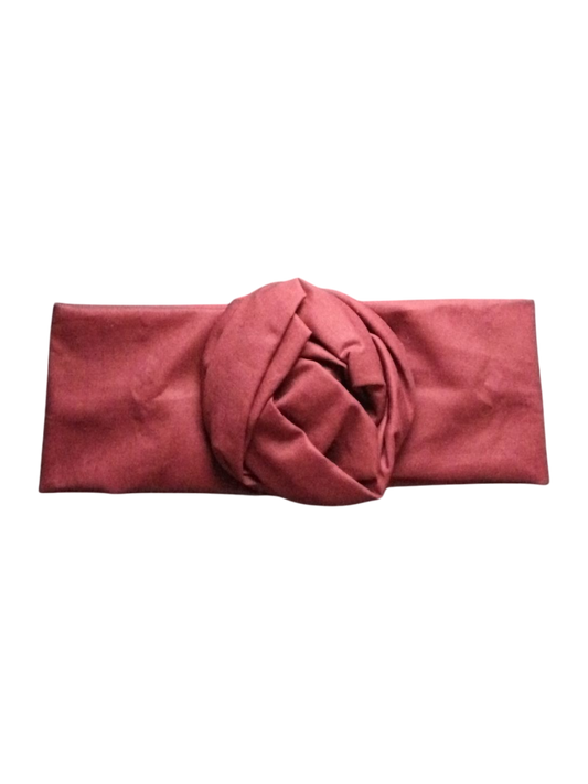 BETTY BOO BANDS™ WIRED HEADWRAP | Cotton Maroon | Red