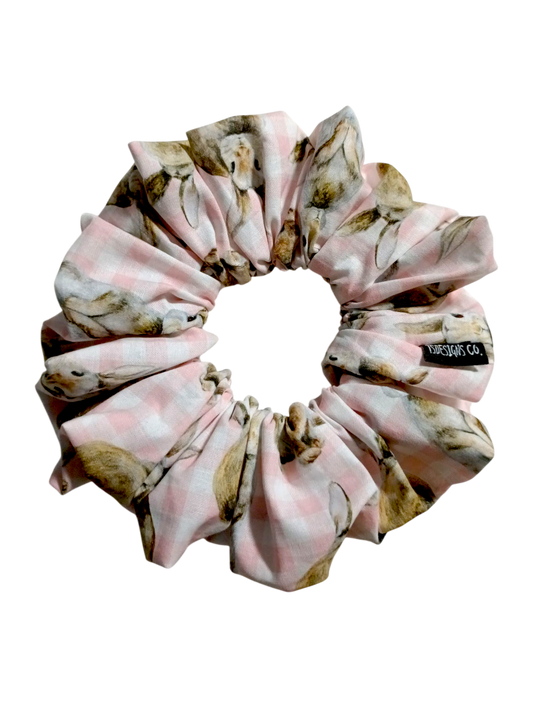 LARGE Bunny | Gingham Pink