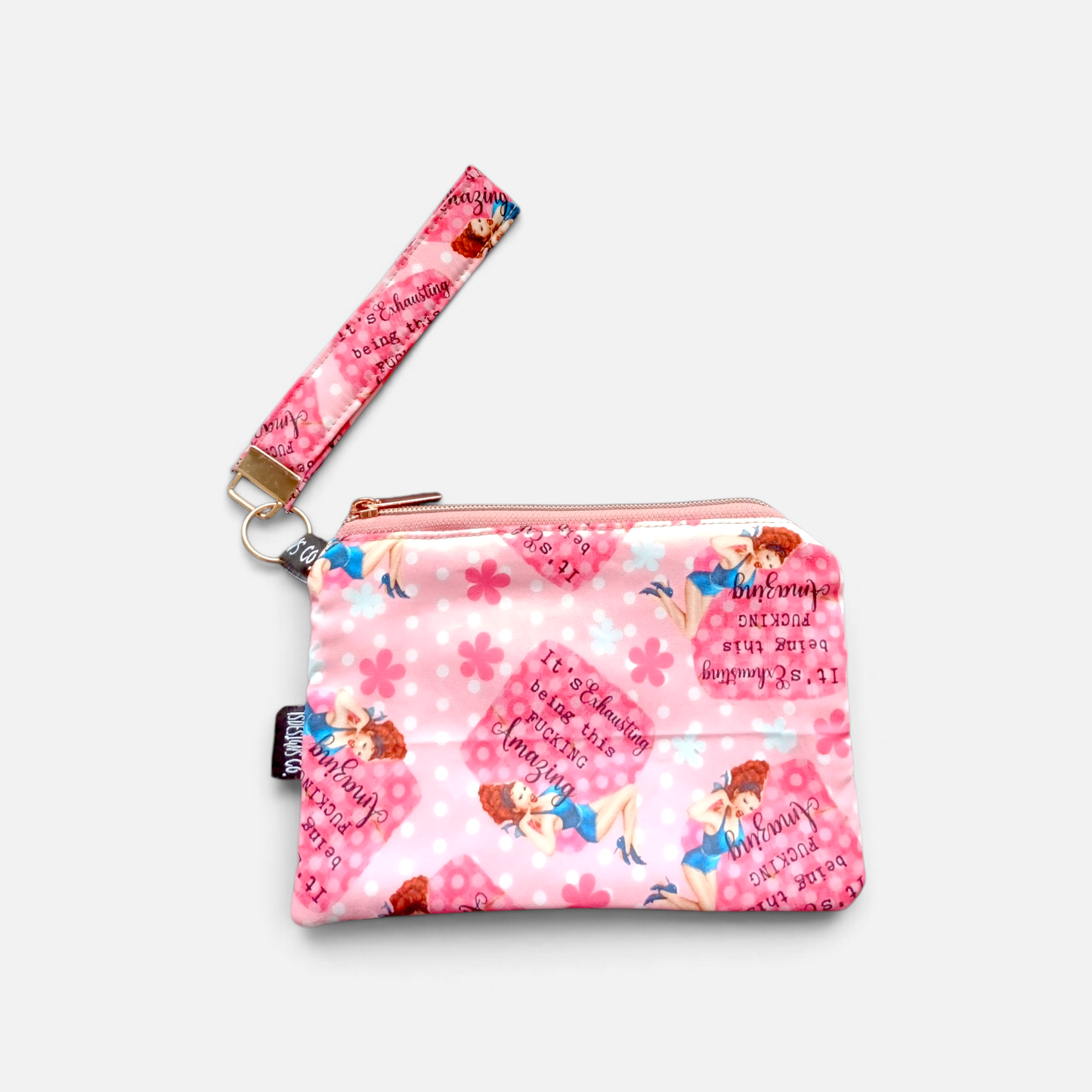 WRISTLET POUCH Sweary 18+ | F**kin Amazing