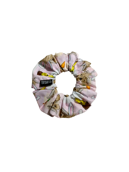 MINI Easter Highland Cow | Pink