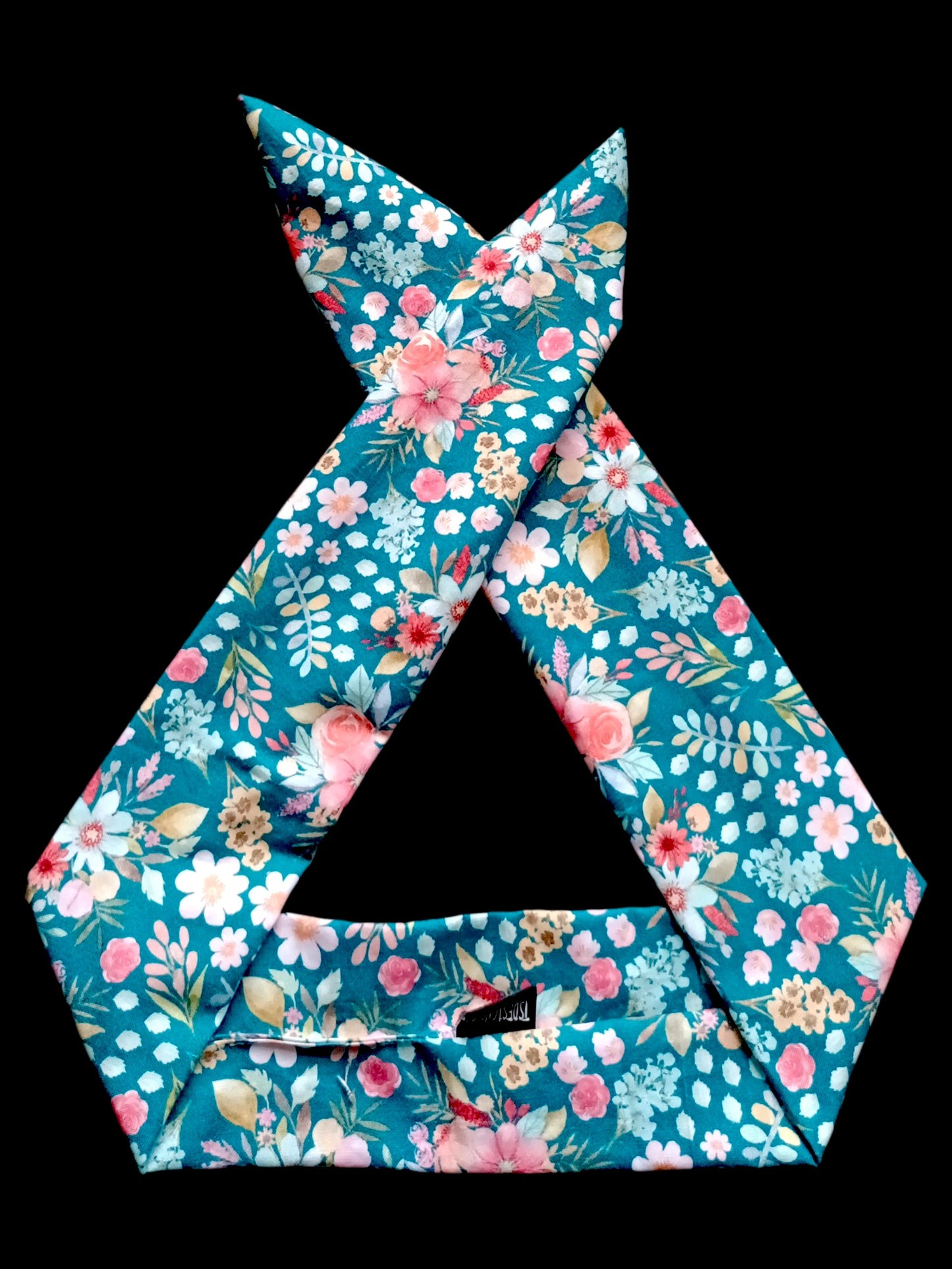 BETTY BOO BANDS™ WIRED HEADWRAP | Floral | Green