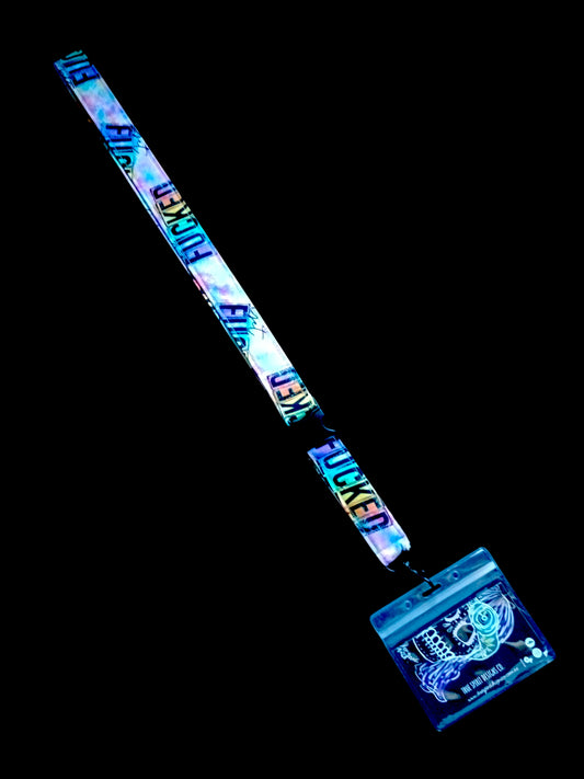 LANYARD Get F*cked | Rainbow Pastels