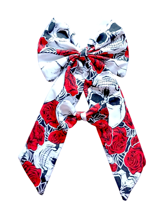 BOWS | Large & Mini Set Skull & Red Roses
