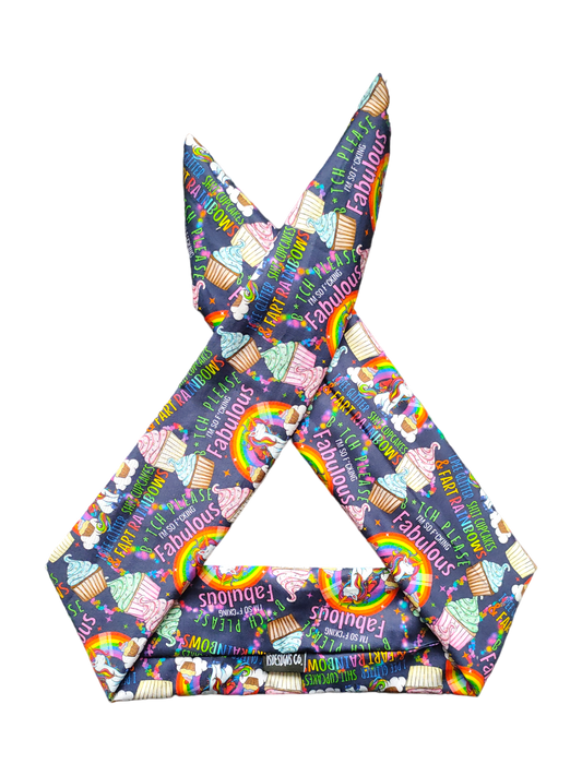 BETTY BOO BANDS™ WIRED HEADWRAP | 18+ Swear Band | B*tch Please I"m so F*cking Fabulous, I Pee Glitter Sh*t Cupcakes & F*rt Rainbows