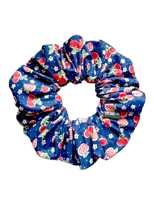 LARGE Cherries & Apples | Blue