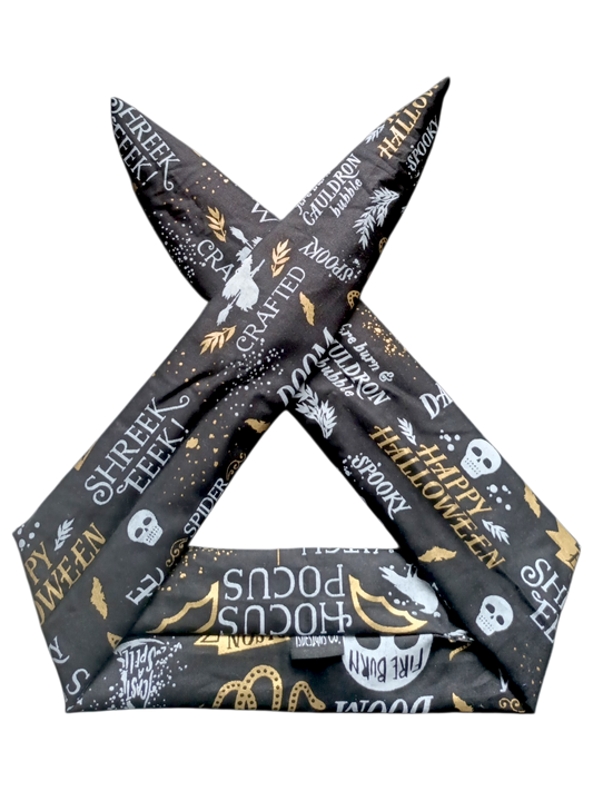 BETTY BOO BANDS™ WIRED HEADWRAP | Halloween Black