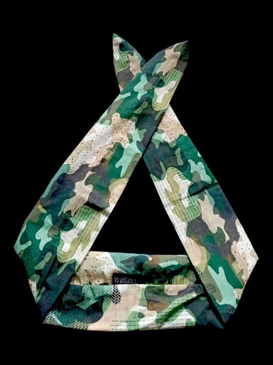 BETTY BOO BANDS™ WIRED HEADWRAP | Army Camo