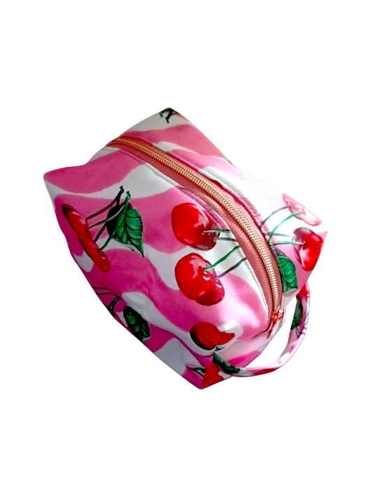 COSMETIC + CARRY ALL BAG | Cherry Pop