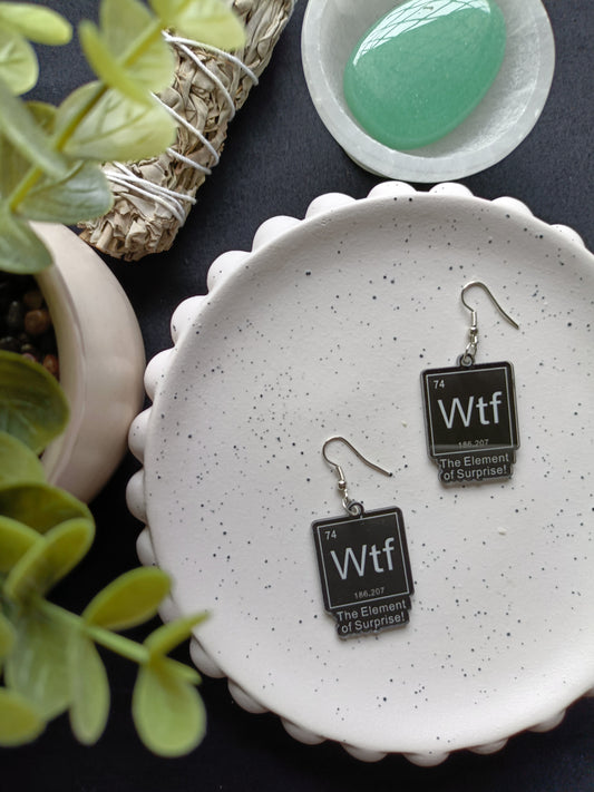 EARRINGS | SWEAR | WTF The Element of Surprise!