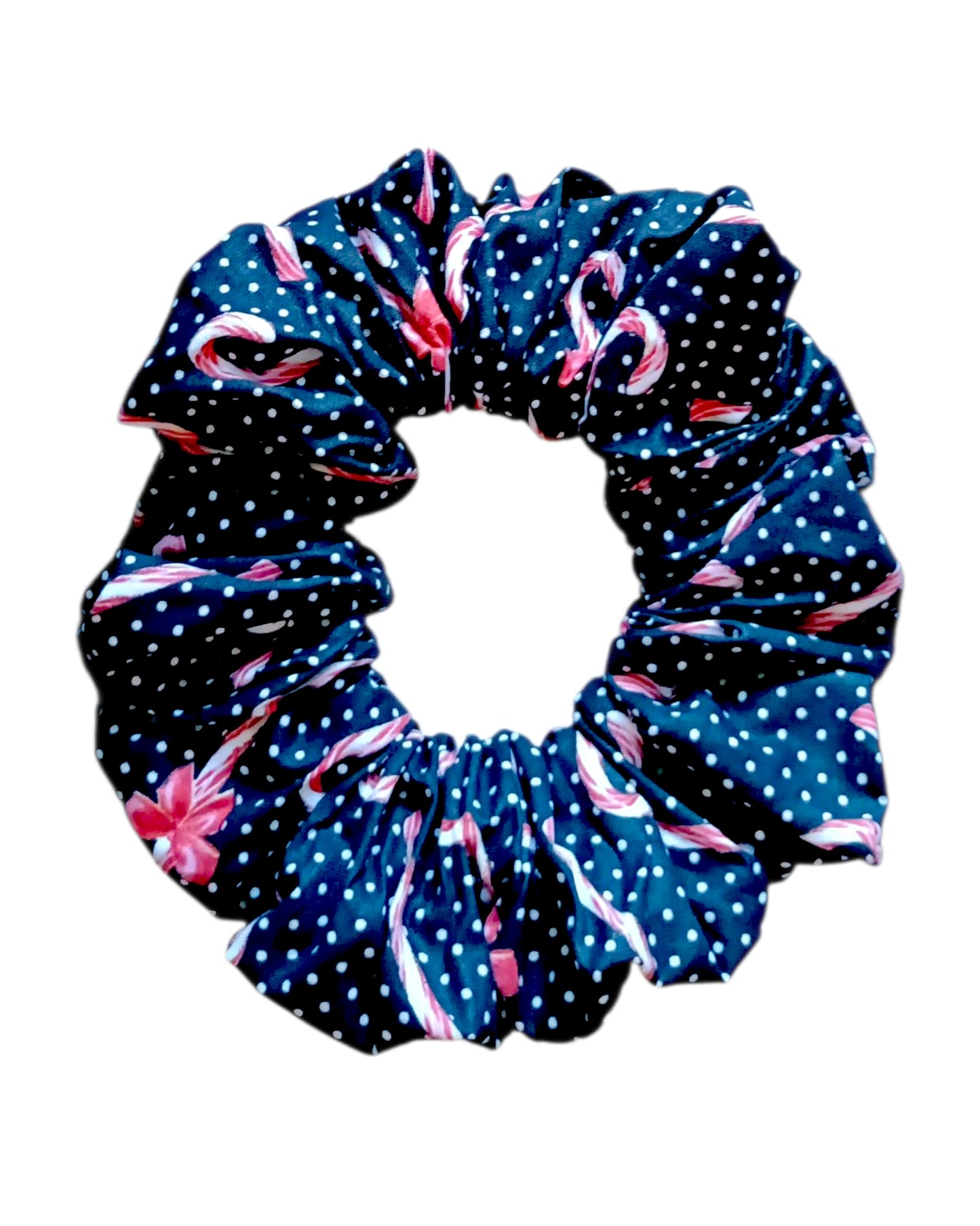 LARGE Xmas Candy Canes | Red, Black, & Polkdots