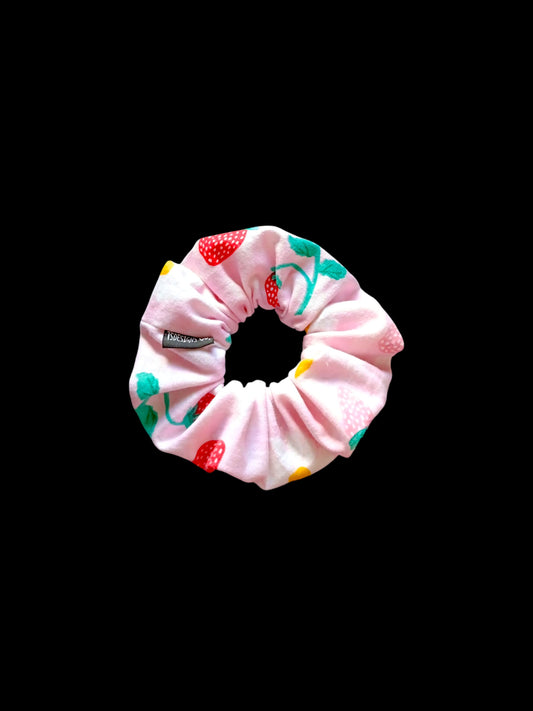 MINI Flannelette Daisies & Strawberry | Pink
