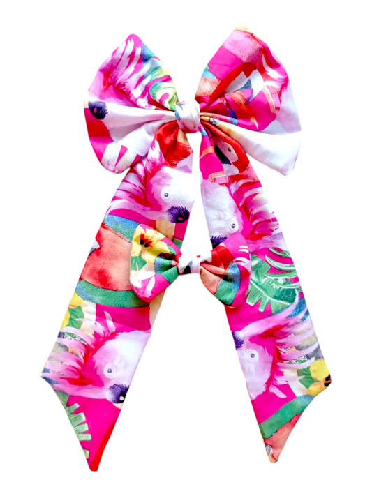 BOWS | Large & Mini Set | Parrot | Pink