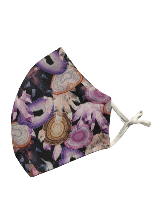 Re-usable Face Masks | Crystals & Gem Stones | 3-ply