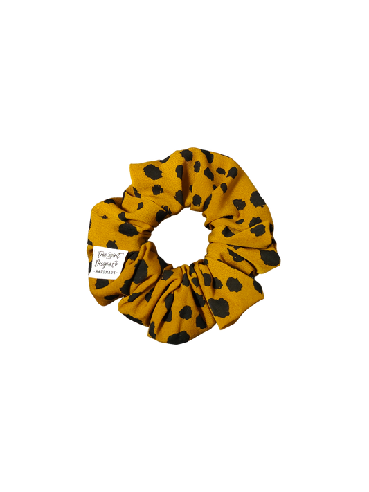 MINI STASH Polkadot Mustard