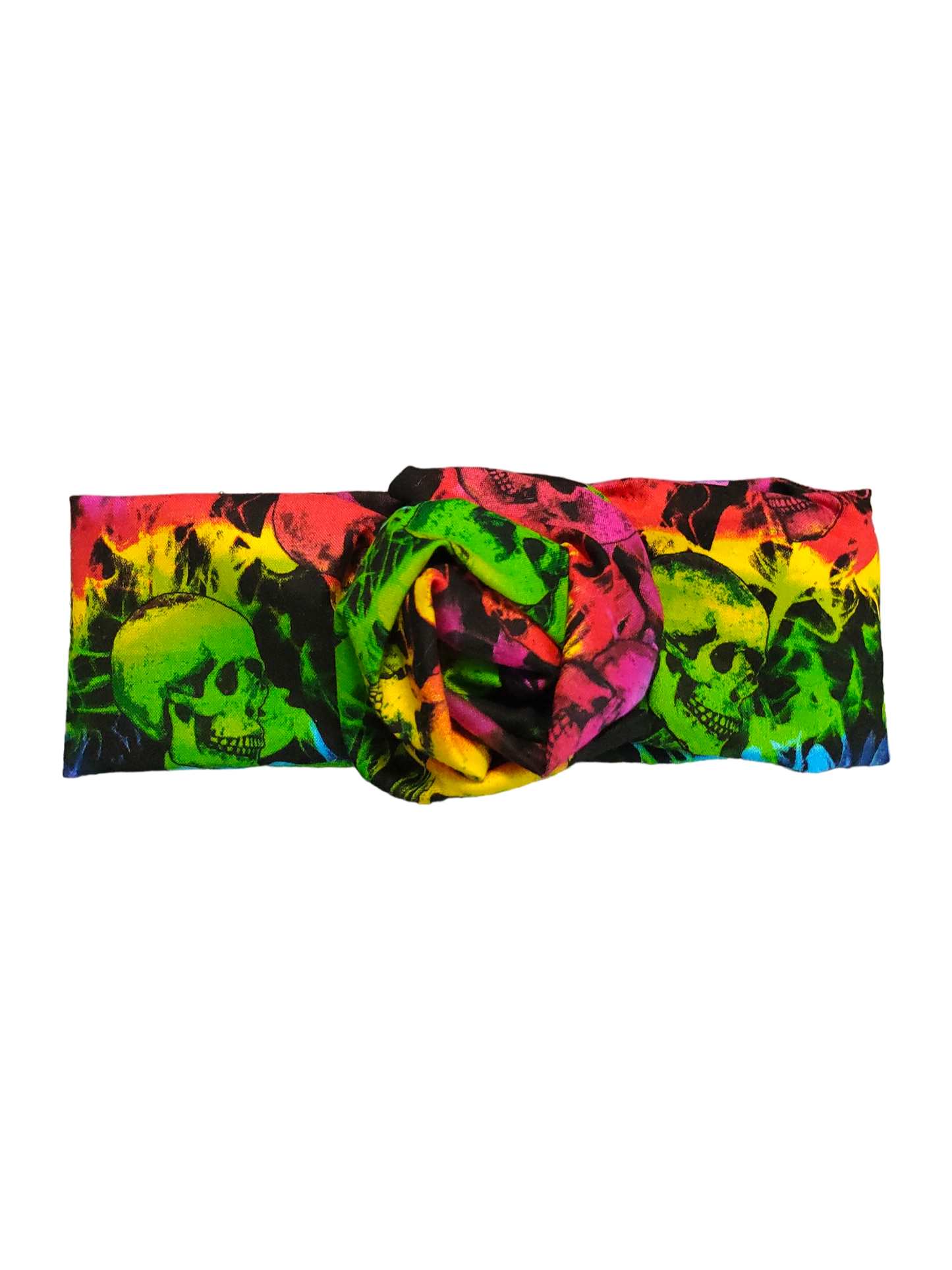 BETTY BOO BANDS™ WIRED HEADWRAP | Skulls | Rainbow
