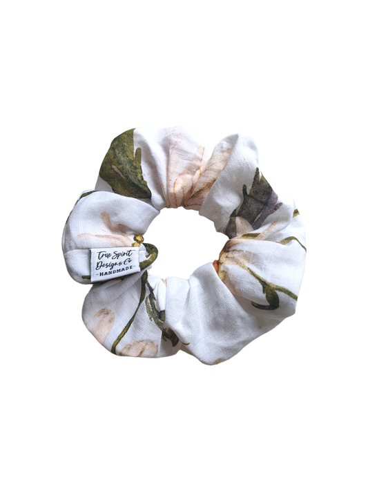 MINI Linen White Florals