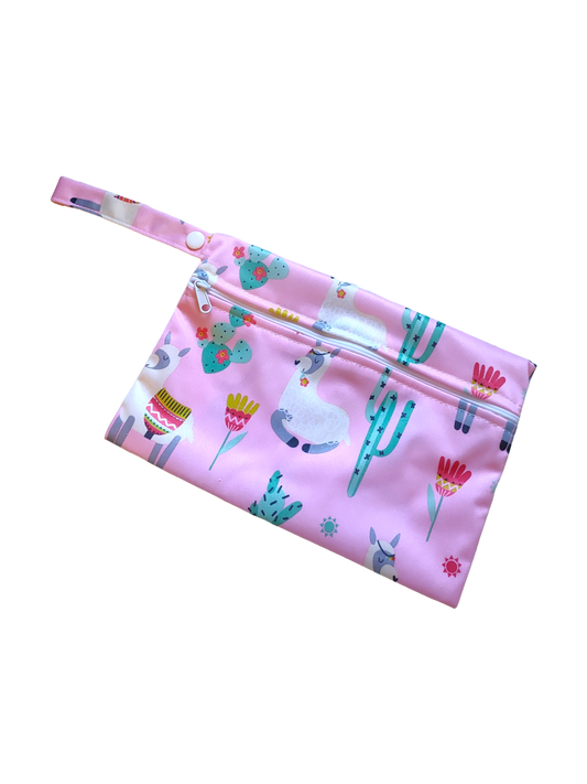 SWIM WET BAGS Llamas | Pink