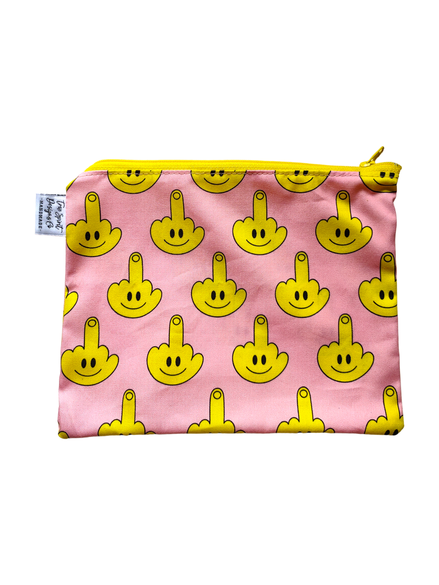 STORAGE CASE POUCH Swear 18+ | Middle Finger