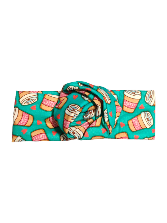 BETTY BOO BANDS™ WIRED HEADWRAP | Laura Wayne | Coffee Cups & Lovehearts