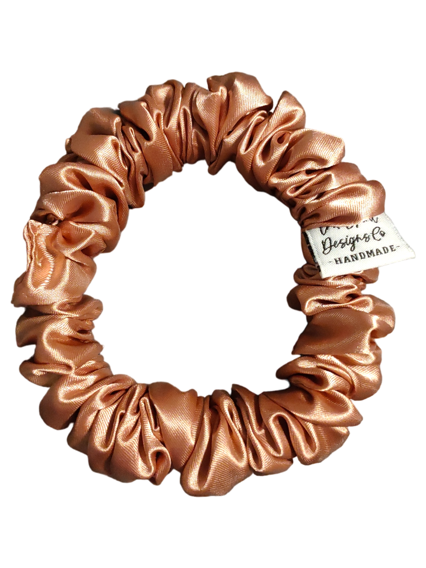 LARGE SKINNY Satin Dusty Pink