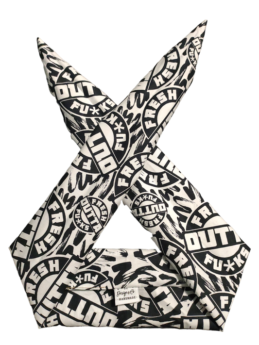 BETTY BOO BANDS™ WIRED HEADWRAP | 18+ Swear Band | Fresh Outta F*#ks