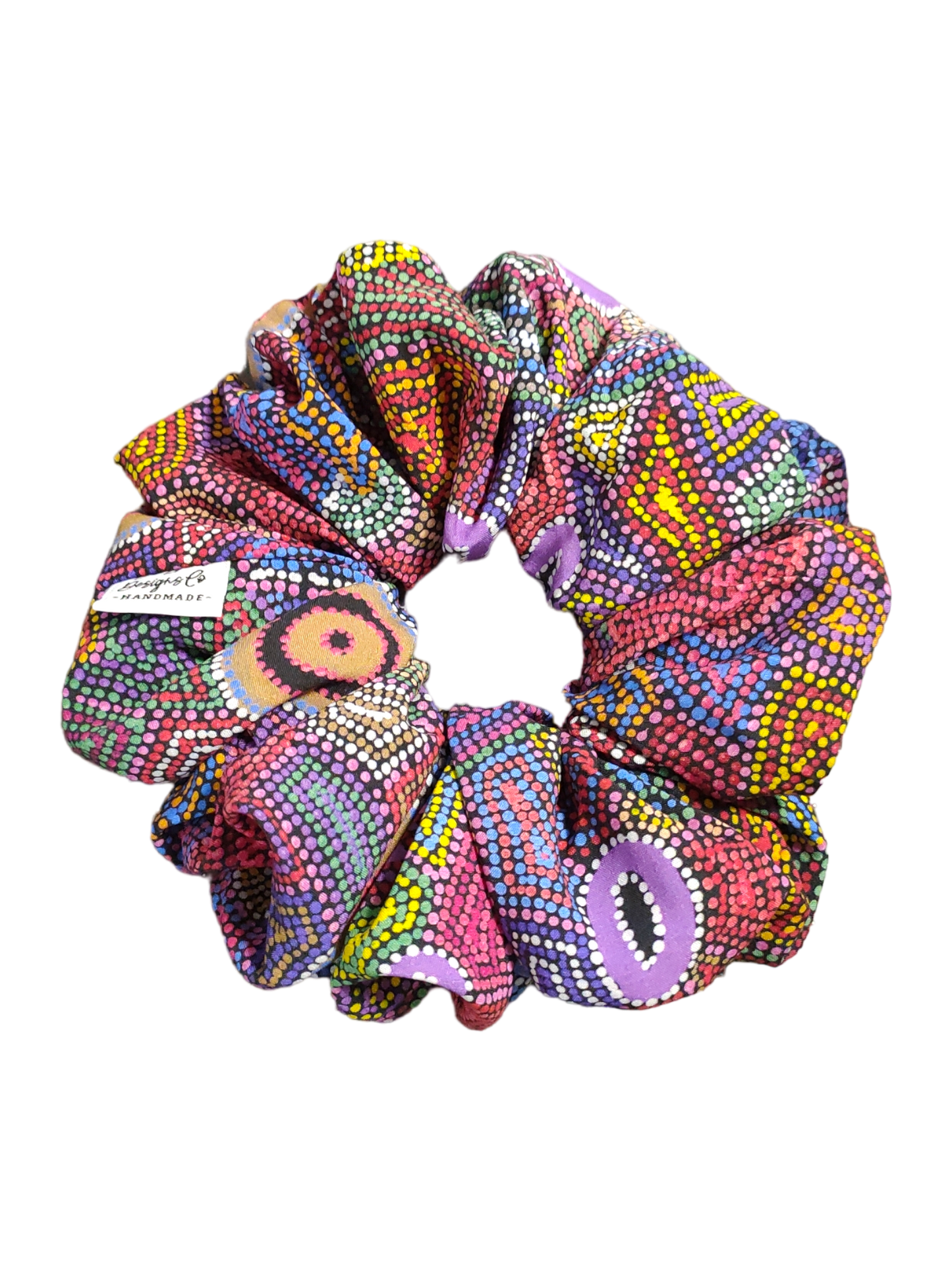 LARGE Rainbow Dot Art