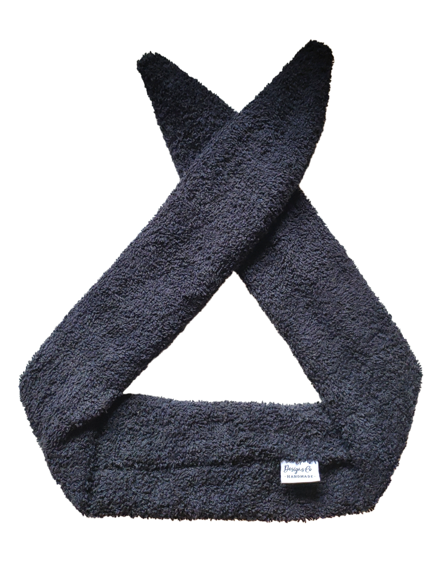 BETTY BOO BANDS™️ | TERRY TOWEL WIRED BAND | Black