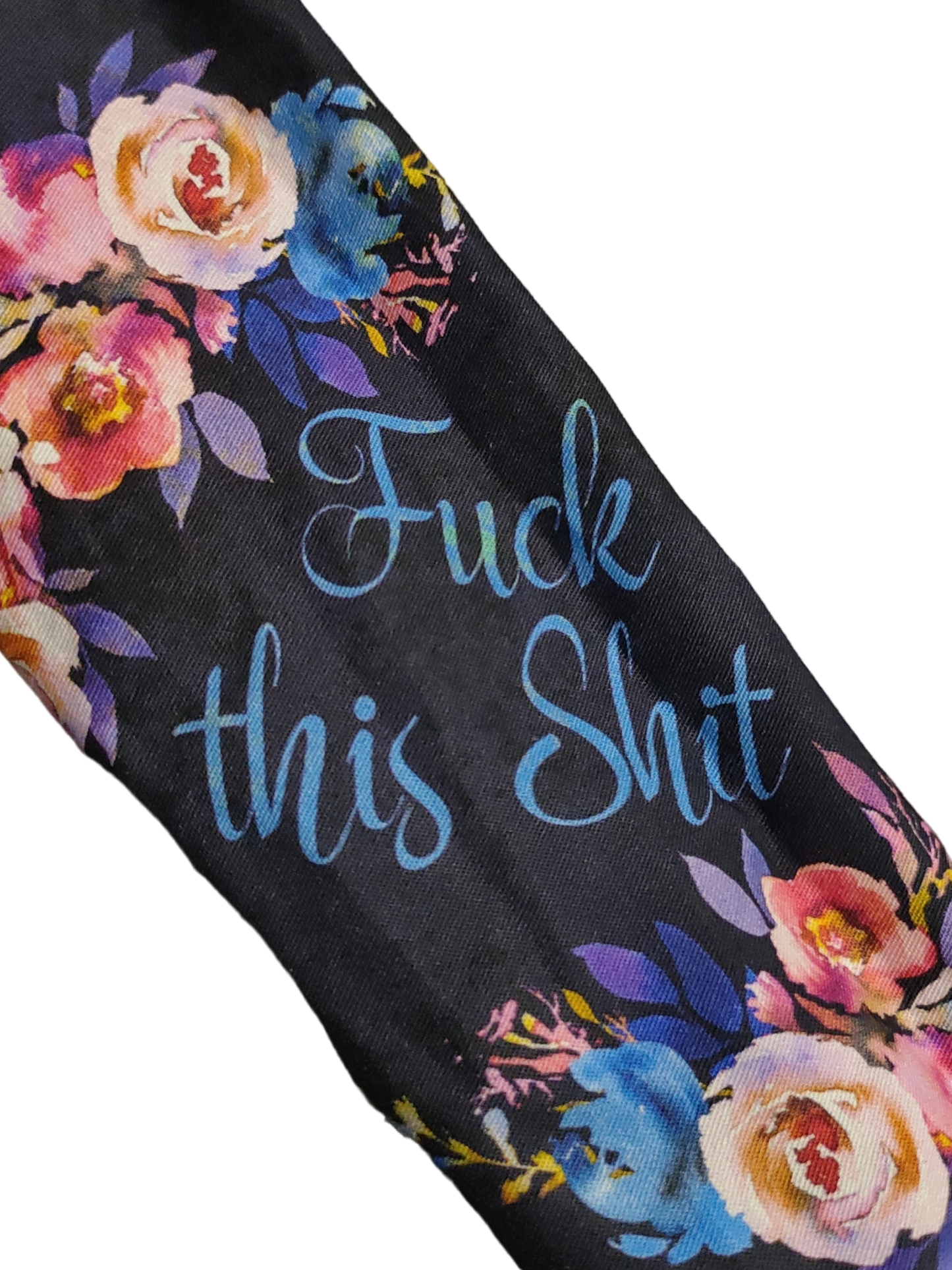 BETTY BOO BANDS™ WIRED HEADWRAP | 18+ Swear Band | F*#k This Sh*t Navy Blue