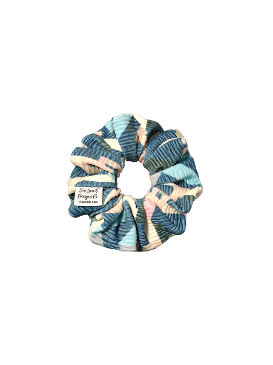 MINI Knitted Ribbed Green Abstract