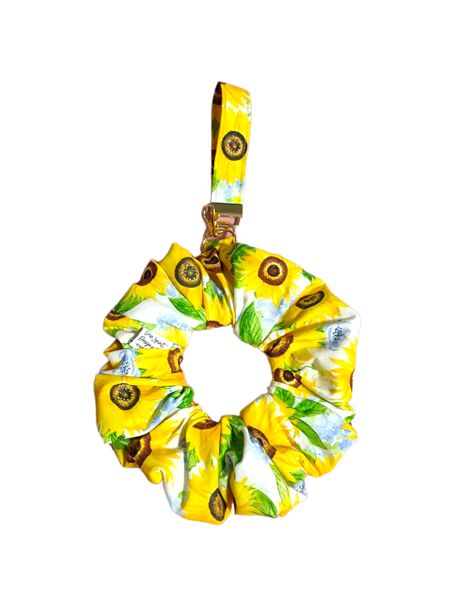 SCRUNCHIE CLUTCH Sunflowers