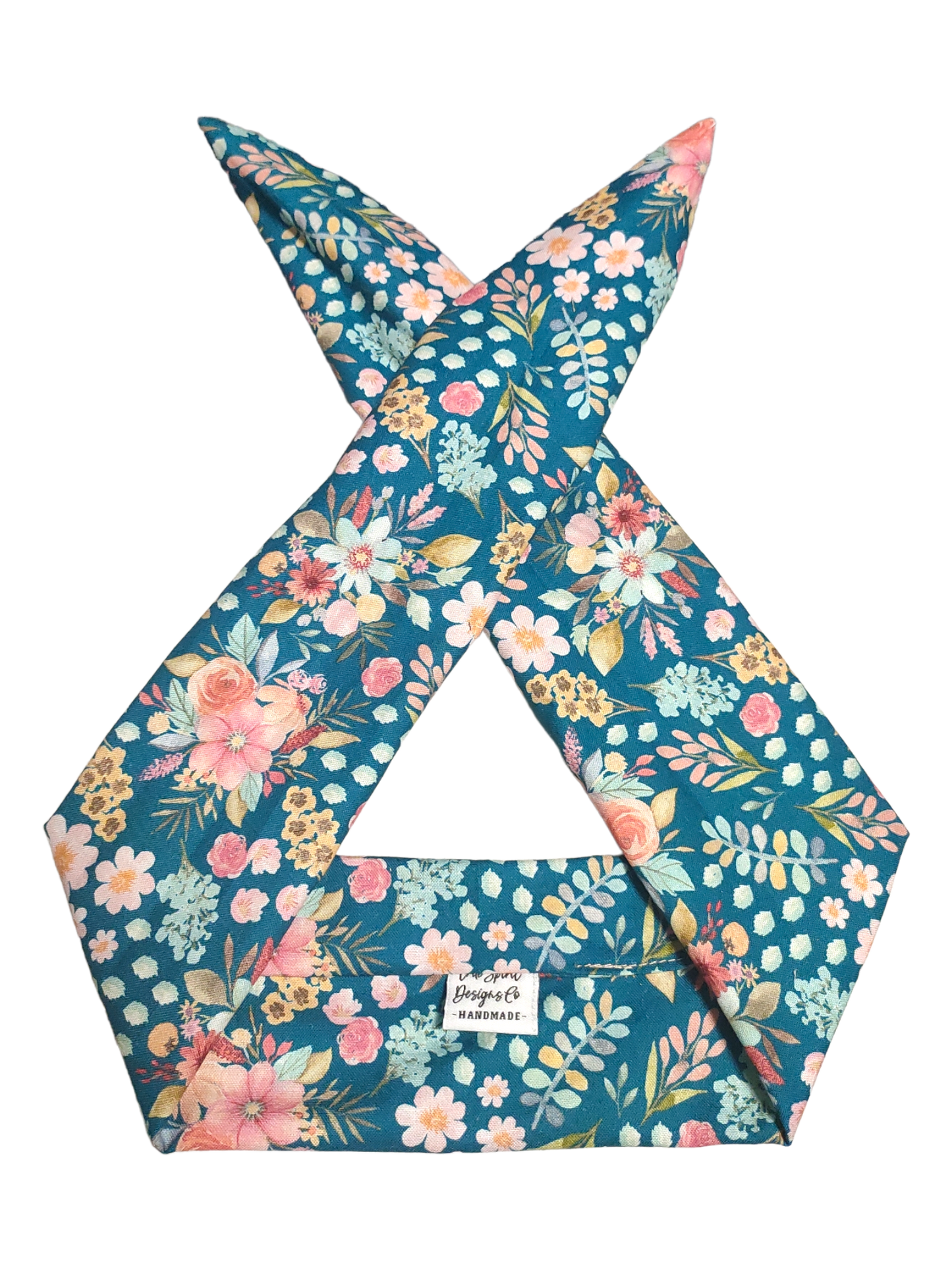 BETTY BOO BANDS™ WIRED HEADWRAP | Teal Garden
